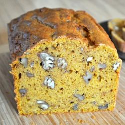 Nutty Pumpkin Bread