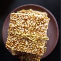 Crispy Sesame Brittle Thins