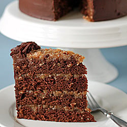 Mile High German Chocolate Cake