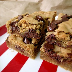 Peanut Butter Blondies