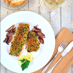 Herb Crusted Fish by Michelin Chef