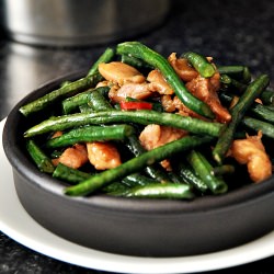 Spicy Long Beans with Chicken