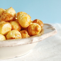 Gougéres with Manchego Cheese
