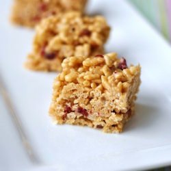 Peanut Butter Brown Rice Treats