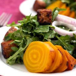 Yellow Beet Salad