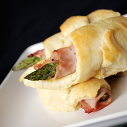 Dijon Ham & Asparagus Roll Ups