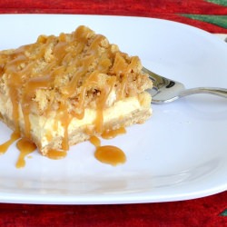 Caramel Apple Cheesecake Bars