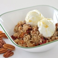 Pecan Cranberry Apricot Oatmeal