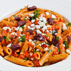 Red Pepper Pesto Pasta