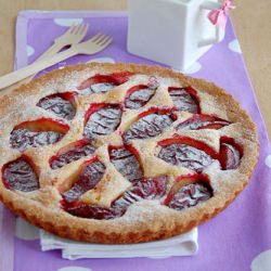 Rustic Plum Tart