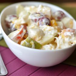 Creamy 5-Cup Fruit Salad