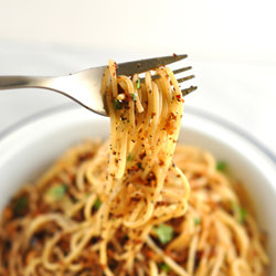 Pasta with Anchovies & Breadcrumbs