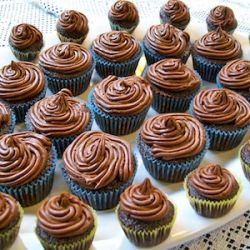 Rich Chocolate Ovaltine Cupcakes