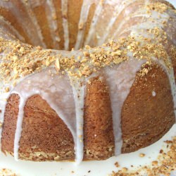 Glazed Almond Bundt Cake