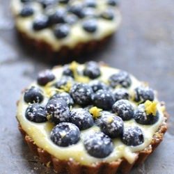 Blueberry-Lemon Tartlet