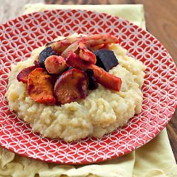 Onion Cheddar Polenta