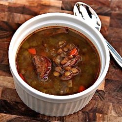 Lentil & Sausage Soup
