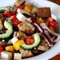 Greek Panzanella