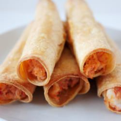 Salsa Chicken Taquitos