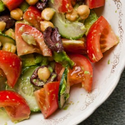 Chickpea, Lemon & Cumin Salad
