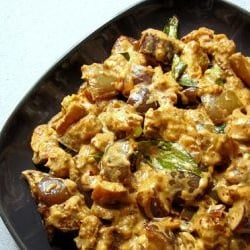 Brinjal Yogurt Curry