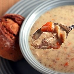 Creamy Chicken Noodle Soup