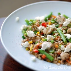 Chicken and Farro Confetti Salad
