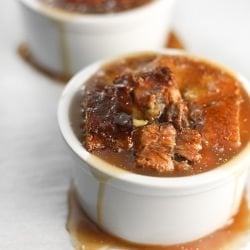 Salted Caramel Bread Pudding