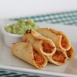 Chicken and Bacon Taquitos