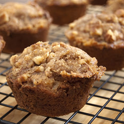 Dried Cranberry Crumb Muffins