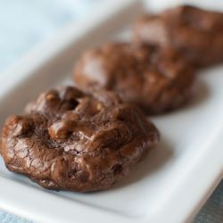 Triple Chocolate Cookies