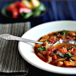 Minestrone with Fennel + Watercress