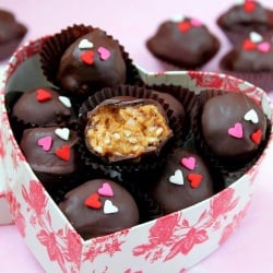 Peanut Butter Crunch Truffles