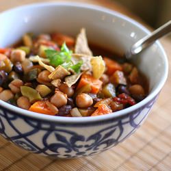 Vegetarian Sweet Potato Chili