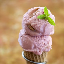 Blood Orange Frozen Soy Yogurt