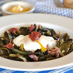 Greens, Egg, and Ham Hock