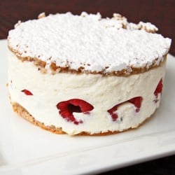 Raspberry Dacquoise