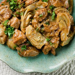 Veal Artichoke Ragout