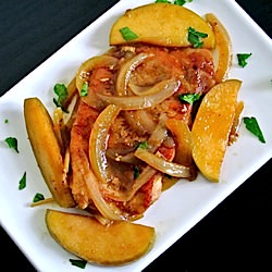 Apple Spice Pork Chops
