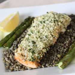 Panko-Crusted Salmon