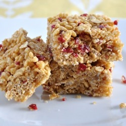 Sunflower Seed Butter Crispy Treats