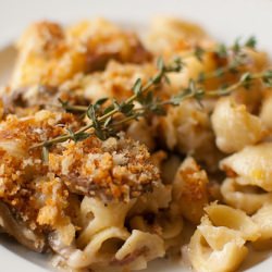 Fontina & Mushroom Mac and Cheese