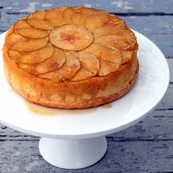 Apple Cider Sugar Upside-Down Cake