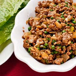 Chinese Chicken Lettuce Wraps