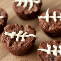 Super Bowl Brownie Bites