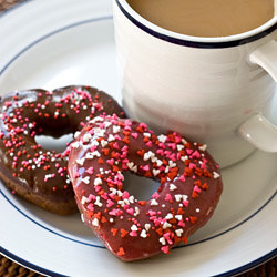 Baked Chocolate Doughnuts