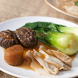 Braised Mushrooms with Abalone