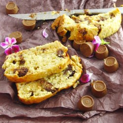 Chocolate Caramel Banana Bread