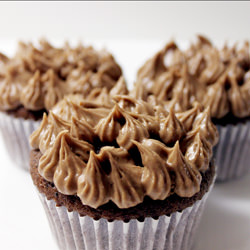Mocha Cupcakes with Mocha Frosting