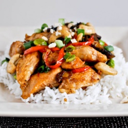 Healthy Cashew Chicken
